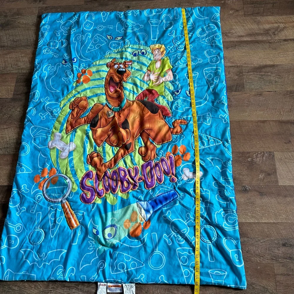 Scooby-Doo! Twin Quilt in Blue and Green